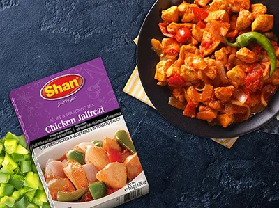 Produktbild von Shan- Chicken Jalfrezi 50 Gramm
