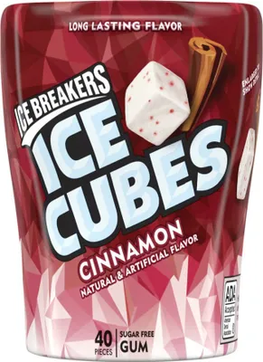 Produktbild von Ice Breakers Gum Ice Cubes Cinnamon (4 x 92g)