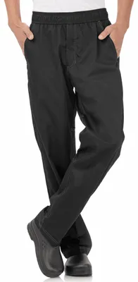 Kochhose Cool Vent Baggy, Schwarz, 4XL, Polycotton