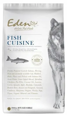 Obrázek produktu pro Suché krmivo pro psy Eden Fish Cuisine pro střední a velká plemena losos a sleď 2 kg