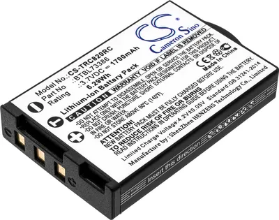 Produktbild von TECHTEK Akku Kompatibel mit [URC] MXHP-R500, MXHP-R700, R100, RM-2, TRC-1080, TRC-820 Ersetzt BTBL73386