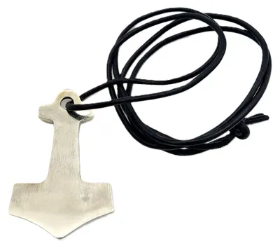 Obrázek produktu pro CRAFTOMATIK, středověký amulet | Ručně vyrobený vikingský přívěsek | Bílá měď