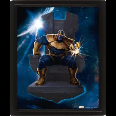 Obrázok produktu pre 3D obrázok Thanosa z Avengers