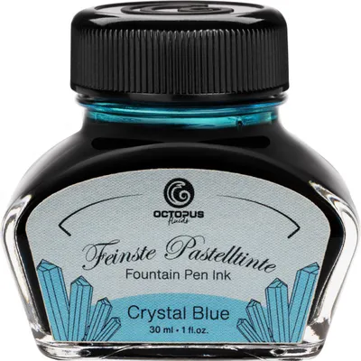 Produktbild von Füllhaltertinte Pastell Blau "Crystal Blue" 30 ml