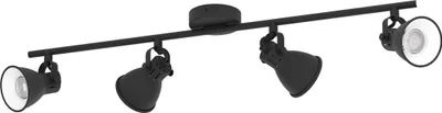 Produktbild von SERAS 2 Spot - L77 x B6,5 cm - schwarz - 4X2,8W inkl. - IP20
