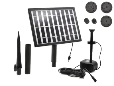 Obrázek produktu pro GEKO Solární čerpadlo 5 W pro zahradní jezírko G81472