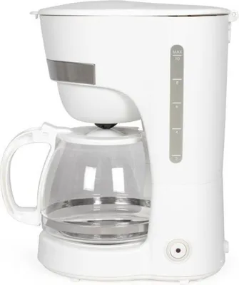 Produktbild von Kaffeemaschine mit Permanentfilter 12 Tassen DOD200W weiß