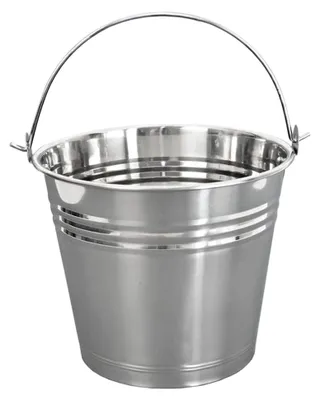 Produktbild von Edelstahl Eimer mit Tragegriff in verschiedenen Größen 5L / 10L / 14L