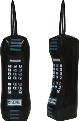 Produktbild von Aufblasbares Mega-Handy Retro Aufblastelefon 80er 90er Jahre (60cm)