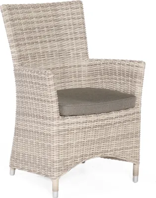 Produktbild von Sonnenpartner Ikarus Gartensessel Gartenstuhl Aluminium mit Polyrattan white-coral