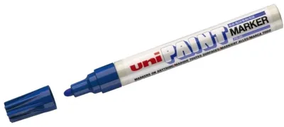 Produktbild von Lakový popisovač uni PAINT PX-20 modrý