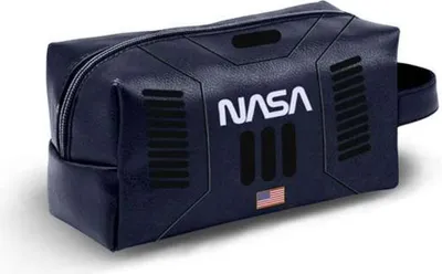 Obrázok produktu pre Cestovná toaletná taška NASA White PVC 13 x 27 x 13 cm