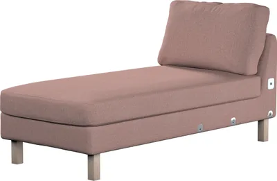 Produktbild von Dekoria Bezug für Karlstad Recamiere Zustellsofa, kurz, altrosa, Bezug für Karlstad Recamiere Zustellsofa