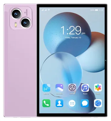 Obrázok produktu pre Tablet ZELURXX 10,1 palca s Androidom, 4G LTE, 2 v 1, osemjadrový procesor, 32 GB, duálny fotoaparát, Bluetooth, GPS, Wi-Fi, IPS Full HD, na zábavu a štúdium, fialový