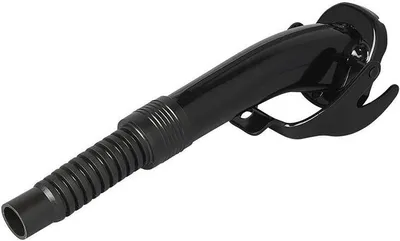 Produktbild von Auslauf Metall schwarz flexibel passend für Benzin und Diesel (Art. 530080 - 530081 - 530109)
