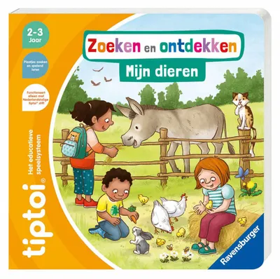 Produktbild von Ravensburger tiptoi Buchsuche und entdecke meine Tiere