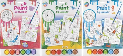 Produktbild von Moxy Malen nach Zahlen A4 formaat