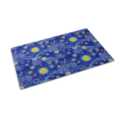 Obrázek produktu pro Rohožka před dveře - Podložka na zachytávání nečistot- Protiskluzová vnitřní venkovní rohožka - 150x100 cm - Abstrakce oblohy