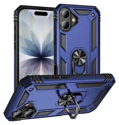 Zdjęcie produktu dla Etui na telefon komórkowy Armor Shield do Apple iPhone 17 Ultra Hybrid Case Protective Cover, niebieski