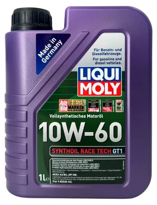 Produktbild von Liqui Moly Synthoil Race Tech GT1 10W-60 1 Liter (1390)