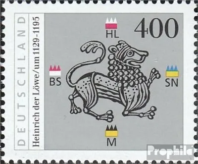 Produktbild von Briefmarken BRD (BR.Deutschland) 1995 Mi 1805 (kompl.Ausg.) FDC 800.Todestag von Heinrich dem Löwen