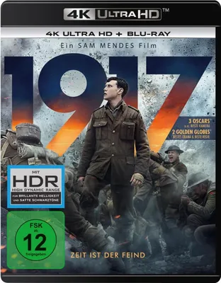 Produktbild von 1917 (UHD+BR) 4K 2Disc Min: 123DD5.1WS