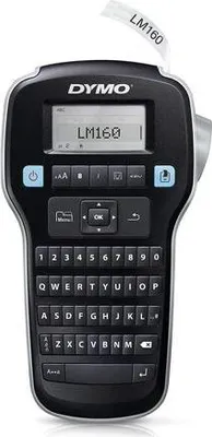 Produktbild von DYMO LabelManager 160 ValuePack, QWERTY, D1, Wärmeübertragung, Schwarz