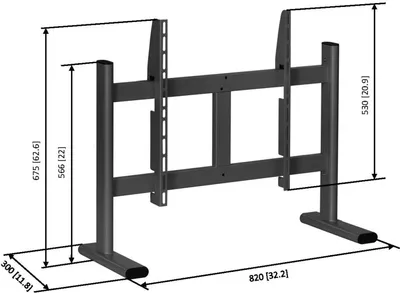 Produktbild von Vogel`s PB 050 DISPLAY TABLE STAND