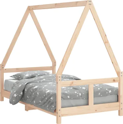 Obrázek produktu pro vidaXL Dětská postýlka 80x160 cm z masivního borovicového dřeva
