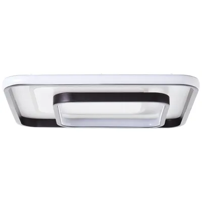 Produktbild von BRILLIANT Cava LED Deckenleuchte 40x40cm weiß/schwarz G99383/75
