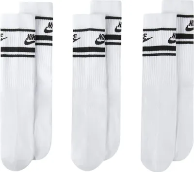 Obrázok produktu pre Nike Sportswear Everyday Essential Crew Socks 3-Pack Ponožky White/Black/Black M