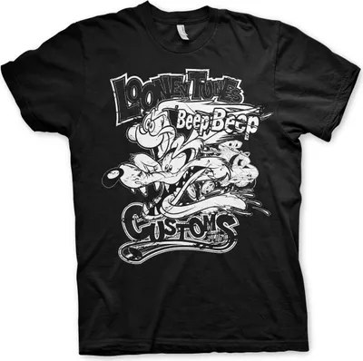 Produktbild von Looney Tunes Customs T-Shirt - Medium - Black