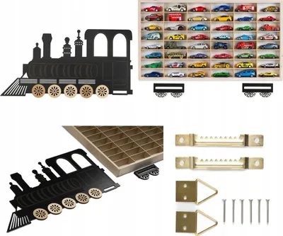 Produktbild von Hot Wheels Autofederregal 48 Plätze Für Autos Organizer