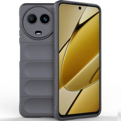 Immagine prodotto di Custodia per Realme 11 5G Custodia protettiva in silicone TPU morbido antiurto Grigio scuro