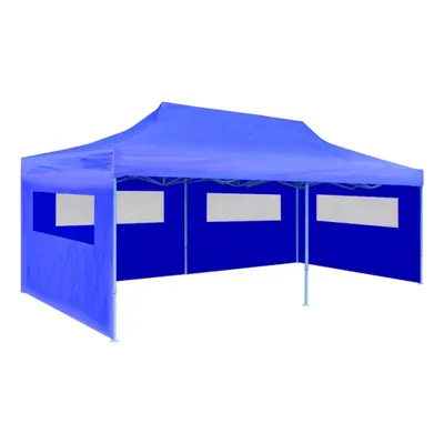 Obrázek produktu pro vidaXL Pop-Up party stan Skládací modrý 3×6 m