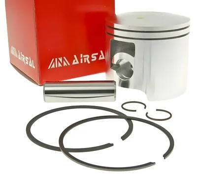 Immagine prodotto di Kit pistone Kolbensatz Airsal Racing da 76,6 ccm, alesaggio 50 mm, per Derbi Senda 50 DRD R Racing