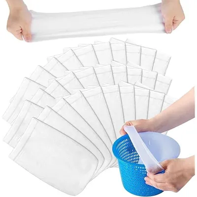 Produktbild von 30 Stš¹ck Pool Skimmer Socken, Schwimmbad Skimmer Socken, Filtersocken Skimmer Sieb Netz, Schwimmbad Skimmer Filter, Wiederverwendbar fš¹r Skimmerkorb Teich Reinigung Insekten Schmutz Bl?ttern