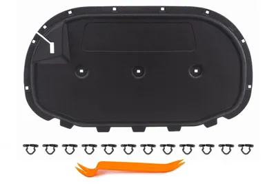 Image de HERSTMOTO Isolation de capot avec clips compatible avec Volkswagen Passat B8 3G 2014-2022 – Réf. 3G0863831A