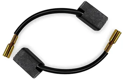 Image de 2 balais de charbon pour Hitachi/Hikoki 6,4 x 7,4 x 13 mm (999005)