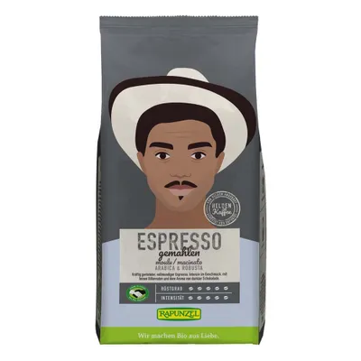Produktbild von KAWA MIELONA ARABICA/ROBUSTA ESPRESSO FAIRTRADE  250 g – RAPUNZEL