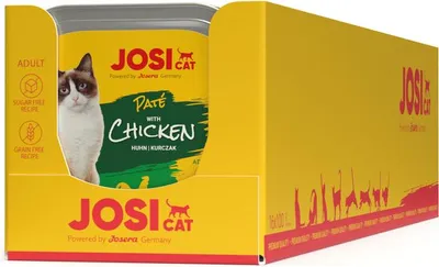 Produktbild von JosiCat Paté Chicken 100g