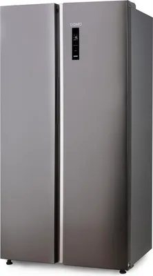Obrázek produktu pro Domo DO99506M, Stojací, Americká dvířka, Nerezová ocel, 2 dveře/dveří, Dotyk, Na dveřích