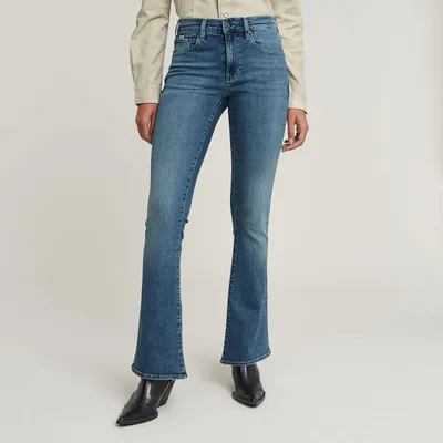 Produktbild von G-star 3301 Flare Jeans Blau 29 / 30 Frau Blau 29