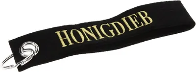 Produktbild von Schlüsselanhänger Filz Honigdieb SCHWARZ