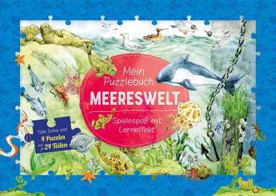 Produktbild von Mein Puzzlebuch Meereswelt