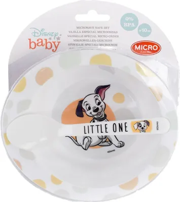 Produktbild von Disney Baby Mikrowellengeschirr Set mit Dalmatiner Motiv