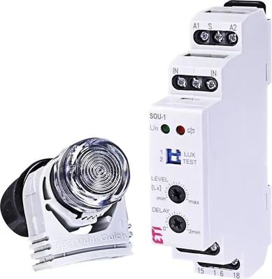 Immagine prodotto di Interruttore crepuscolare 16A 230V 1-50000lx DIN SOU-1 230V 002470011