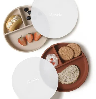 Produktbild von Silikon-Baby-Teller mit Saugnapf