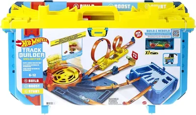 Zdjęcie produktu dla Hot Wheels Track Builder GVG11, Zestaw pojazdów i torów, 6 lat(a), Plastik, Wielobarwny