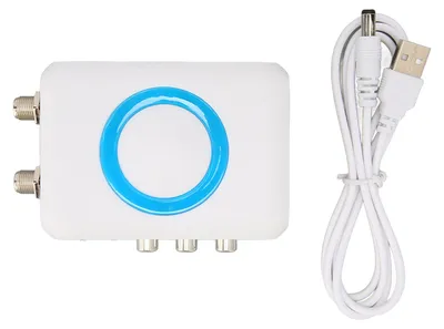 Image de Le modulateur RF M65ANTSC prend en charge une sortie AV et est un convertisseur démodulateur VHF HD professionnel pour les systèmes CATV